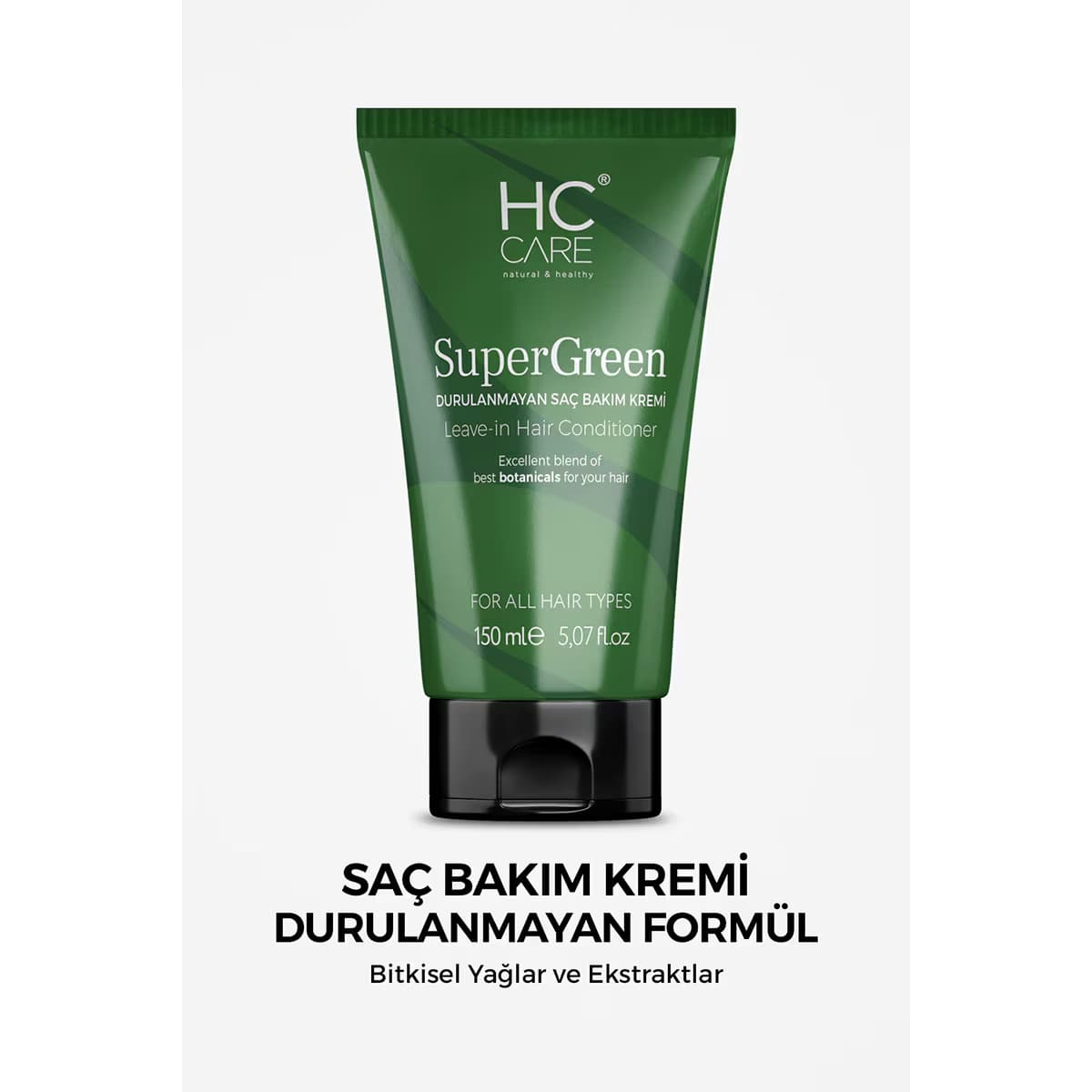 HC Care Super Green Durulanmayan Saç Kremi 150 ml