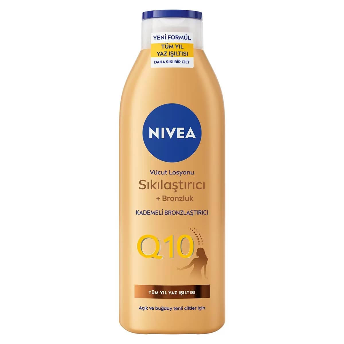 NIVEA Q10 Bronzlaştırıcı ve Sıkılaştırıcı Vücut Bakım Losyonu 200 ml