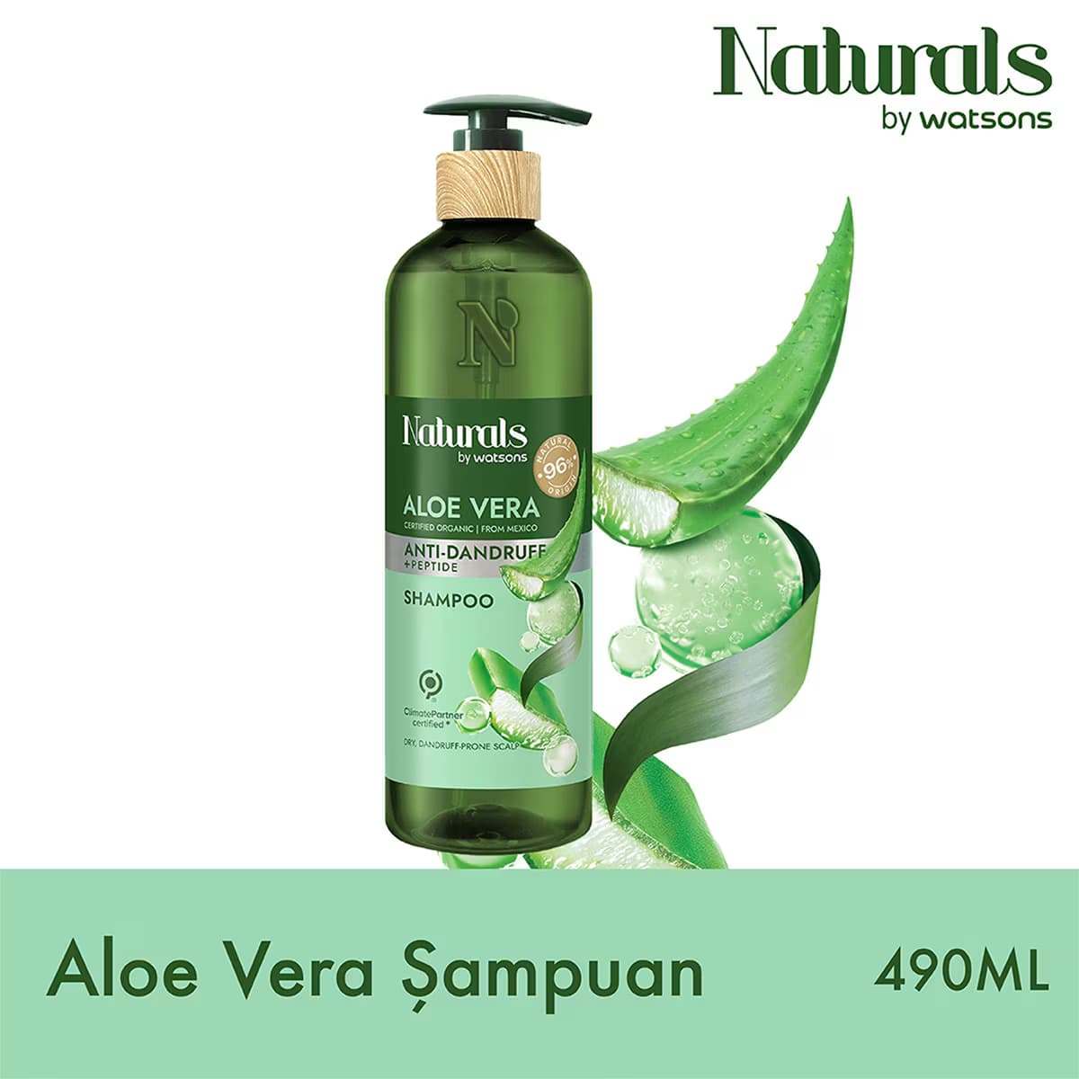 Naturals By Watsons Aloe Vera Şampuan 490 ml