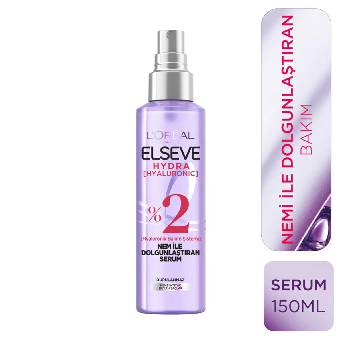 Elseve Hydra Hyaluronic Nem ile Dolgunlaştıran Serum 150 ml