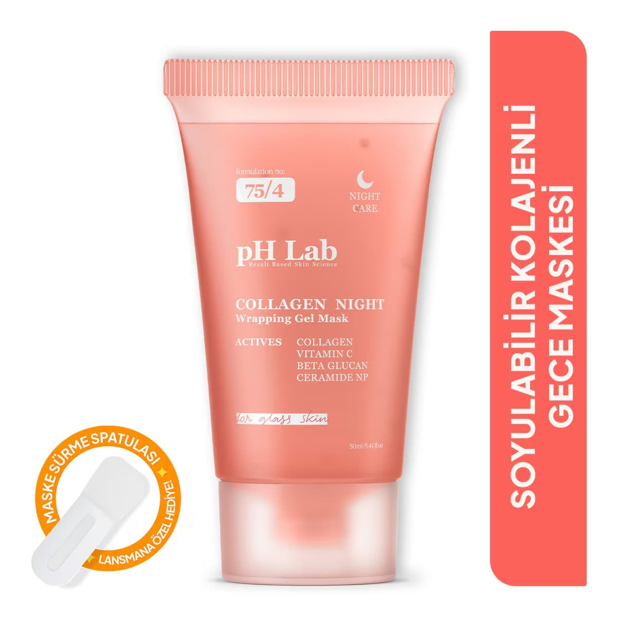 Ph Lab Collagen Night Soyulabilir Maske 50 ml
