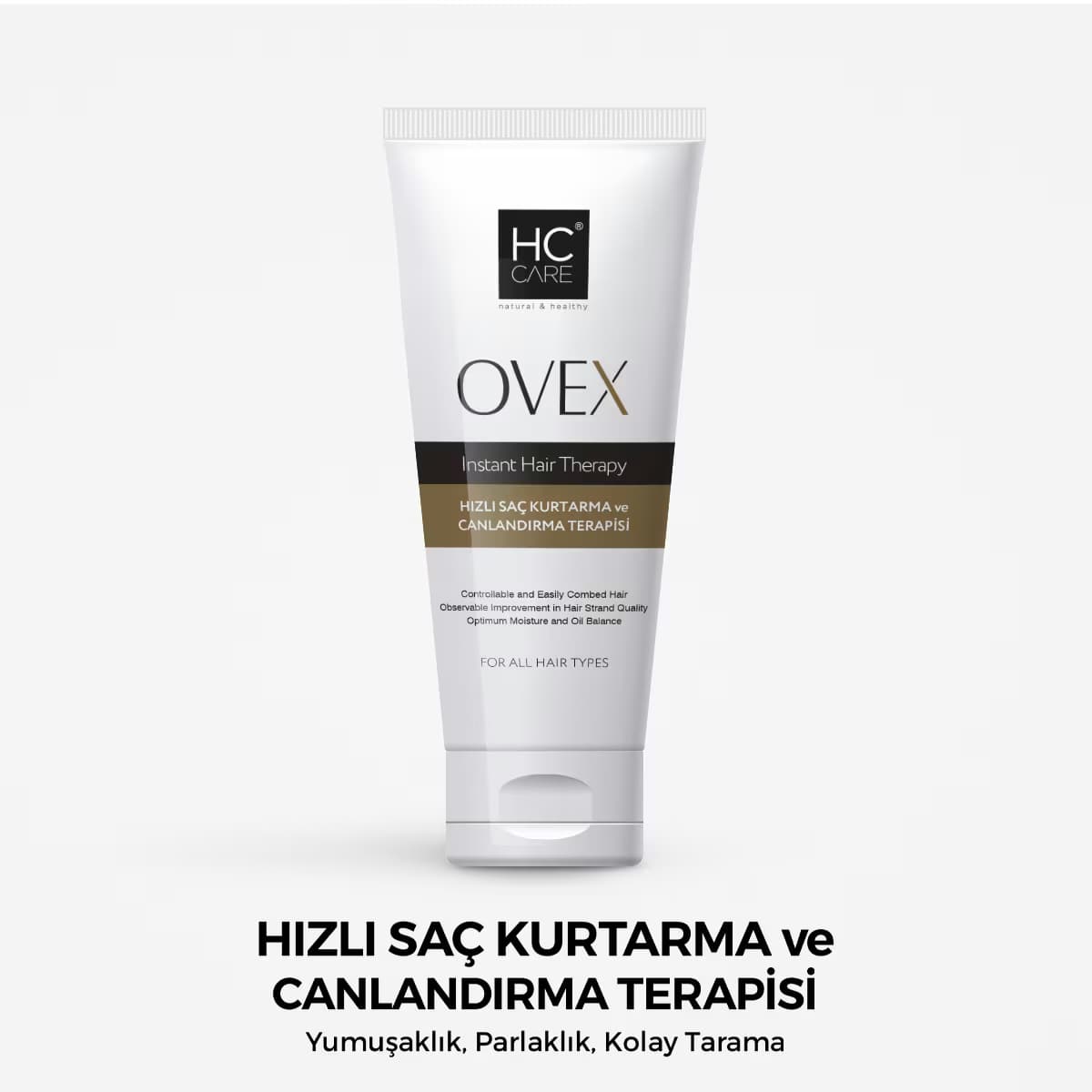 HC Care Maske Ovex Saç Kurtarma ve Canlandırma 200 ml