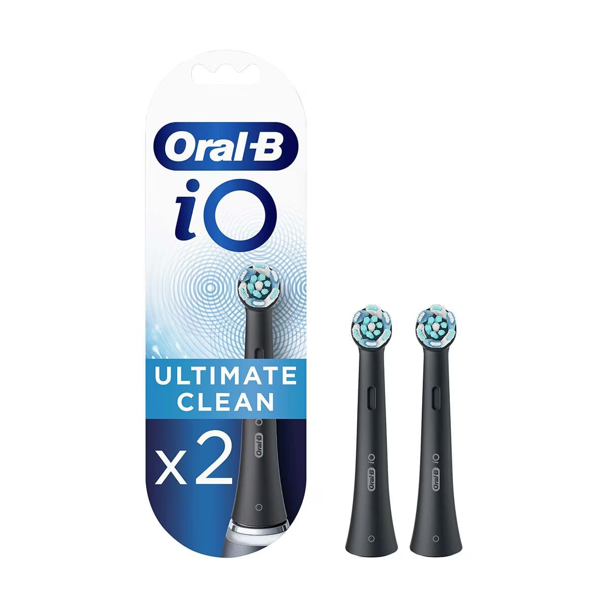 Oral-B iO Şarjlı Diş Fırçası Yedek Başlığı Siyah 2 Adet