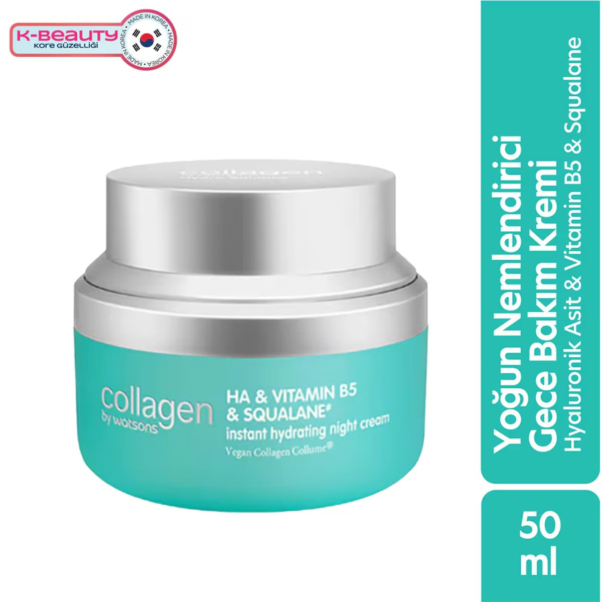 Collagen By Watsons Hydro Balance Gece Kremi 50 ml