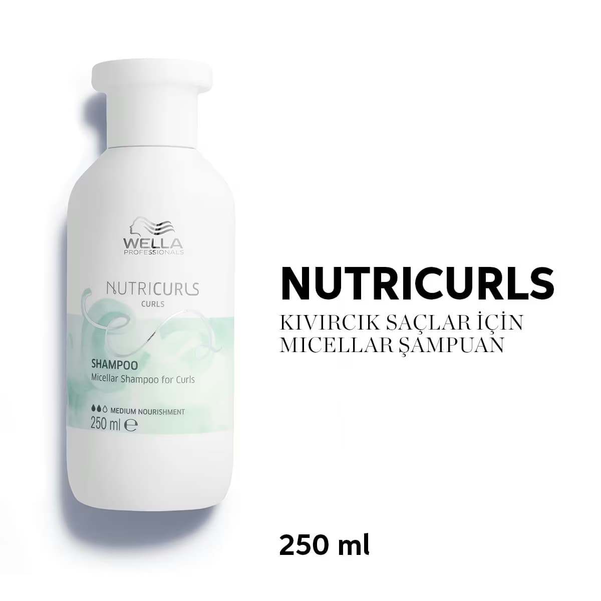 Wella Professionals Nutricurls Kıvırcık Saçlar İçin Micellar Şampuan 250 ml