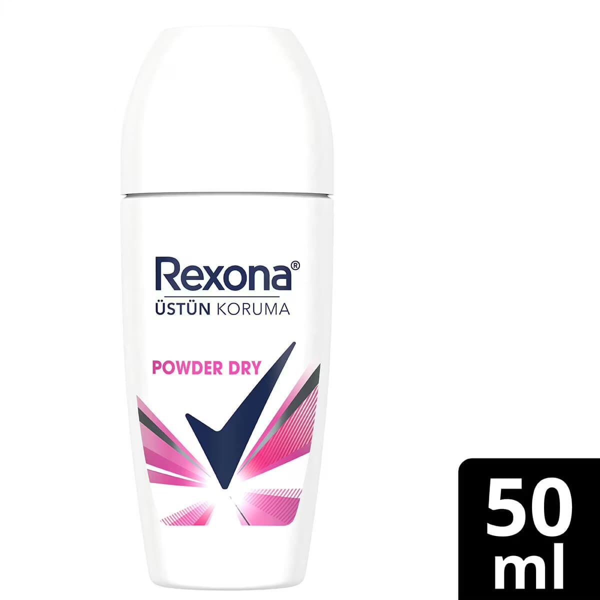 Rexona Üstün Koruma Kadın Roll On Deodorant Powder Dry 72 Saat Kesintisiz Koruma 50 ml