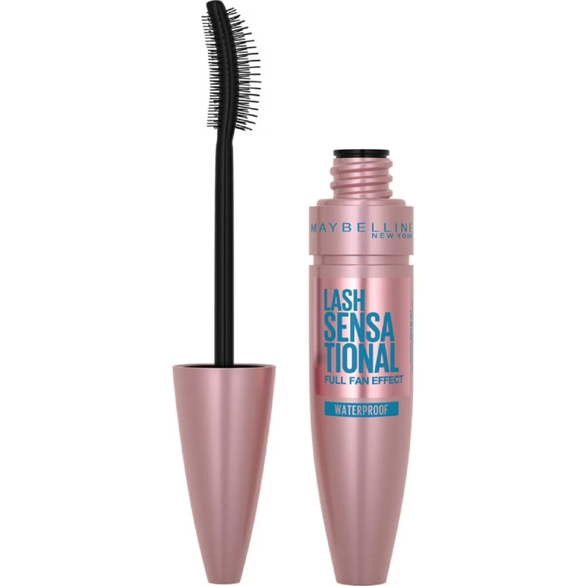 Maybelline Maskara Lash Sensational Yelpaze Etkili Suya Dayanıklı Siyah 1 Adet