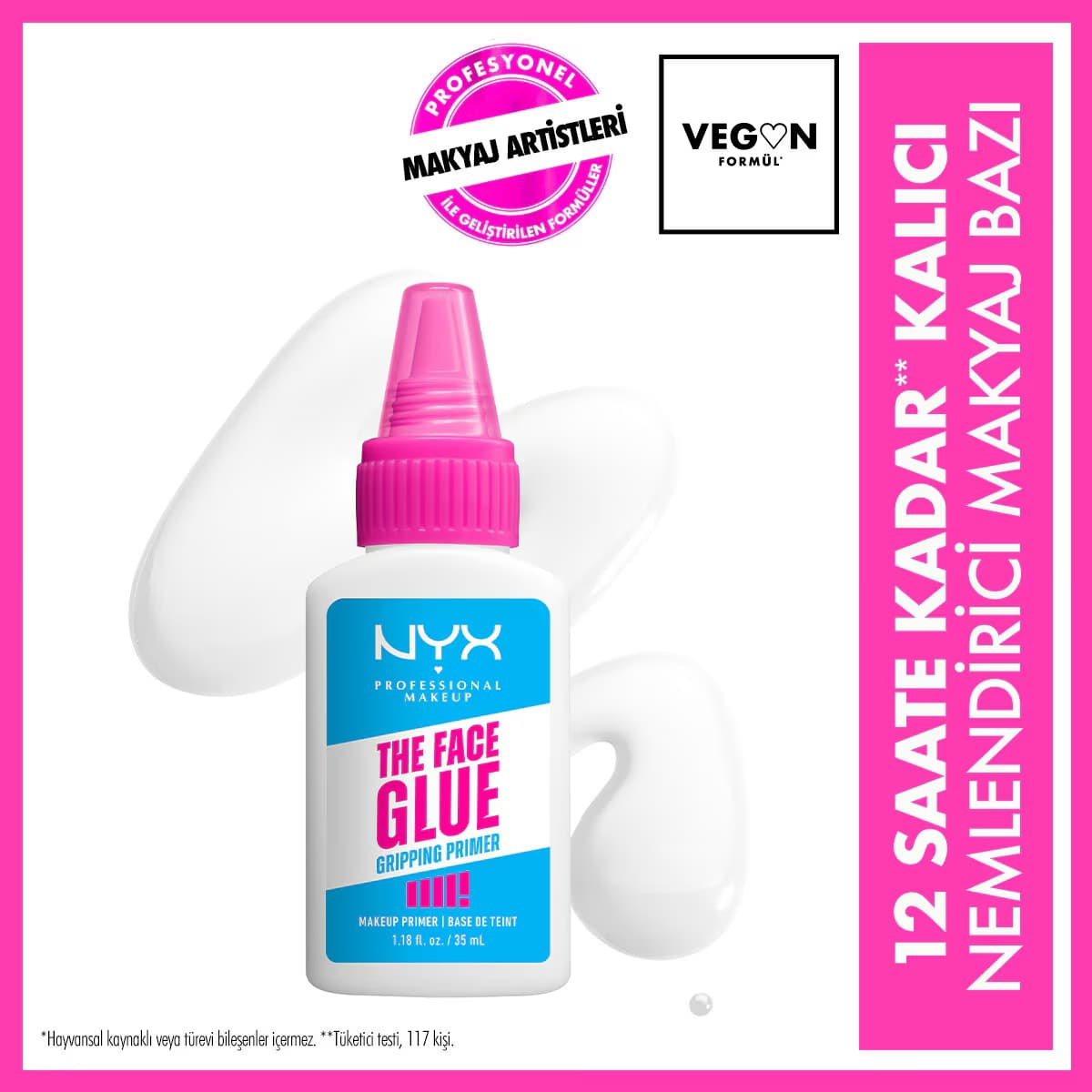 Nyx Professional Makeup Face Glue Makyaj Bazı