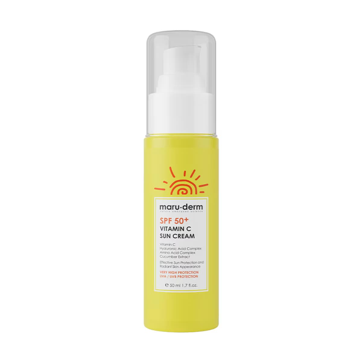 Maruderm C Vitamini Güneş Kremi Spf50+ 50 ml