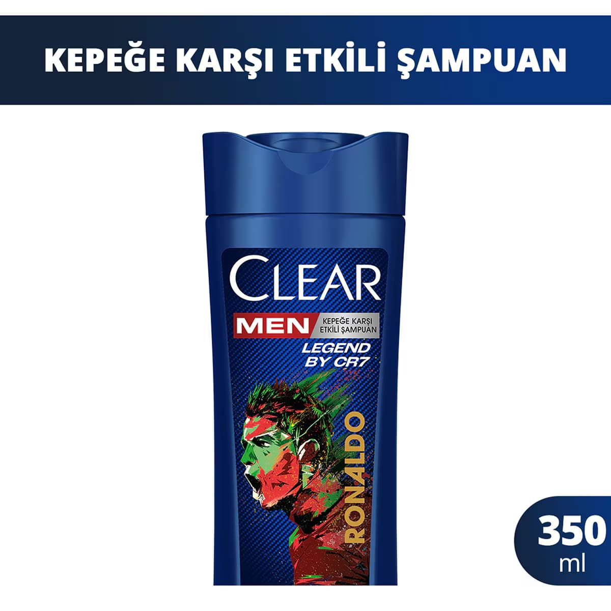 Clear Men Kepeğe Karşı Etkili Şampuan Legend By CR7 350 ml