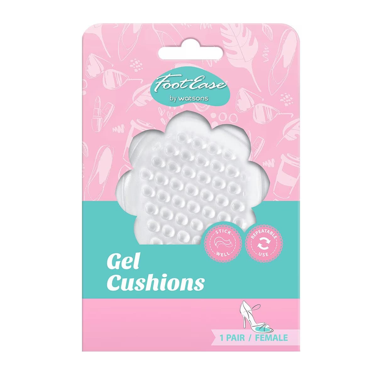 Watsons Footease Jel Ayakkabı Yastığı 1 Çift