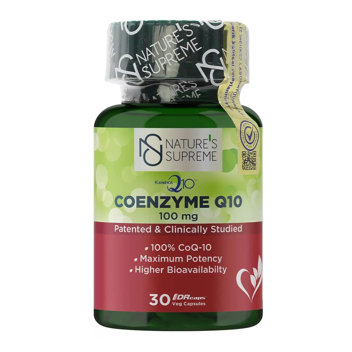 Nature's Supreme Coenzyme Q10 100 Mg 30 Kapsül
