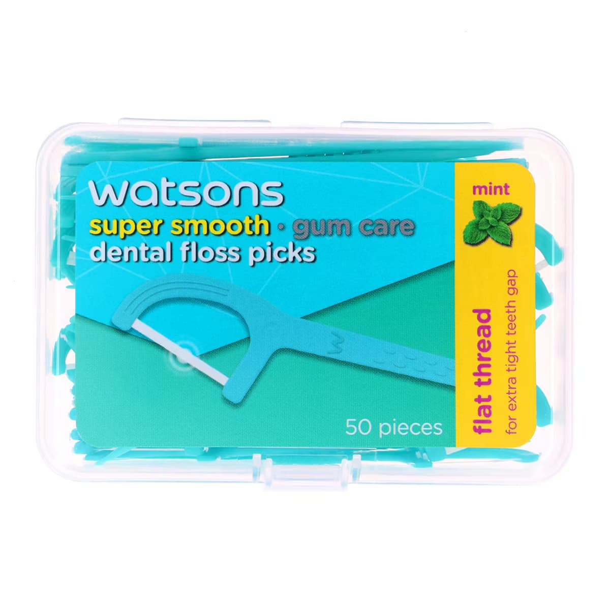 Watsons Super Smooth Nane Düz Diş İpi Kürdan 50'li