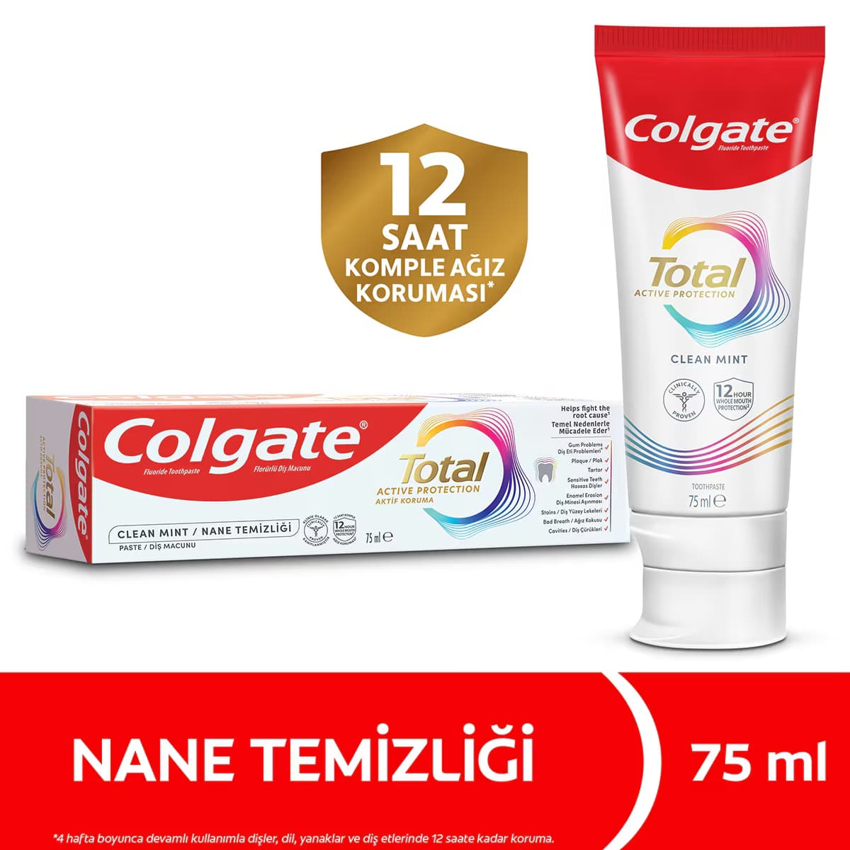 Colgate Total Gelişmiş Nane Temizliği Darwin 75 ml