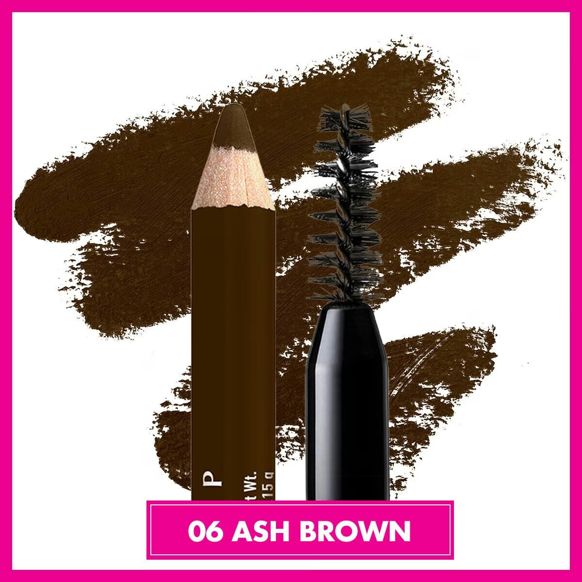 Nyx Professional Makeup Powder Louder Pudralı Kaş Kalemi 06 Ash Brown