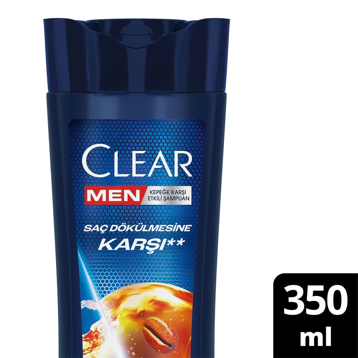 Clear Men Kepeğe Karşı Etkili Şampuan Saç Dökülmesine Karşı 350 ml