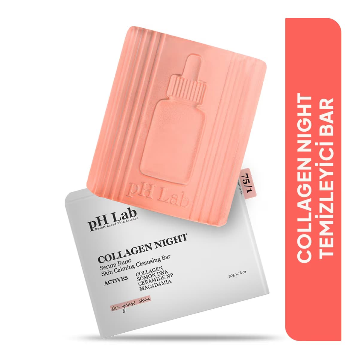 Ph Lab Collagen Night Temizleme Bar 50 ml