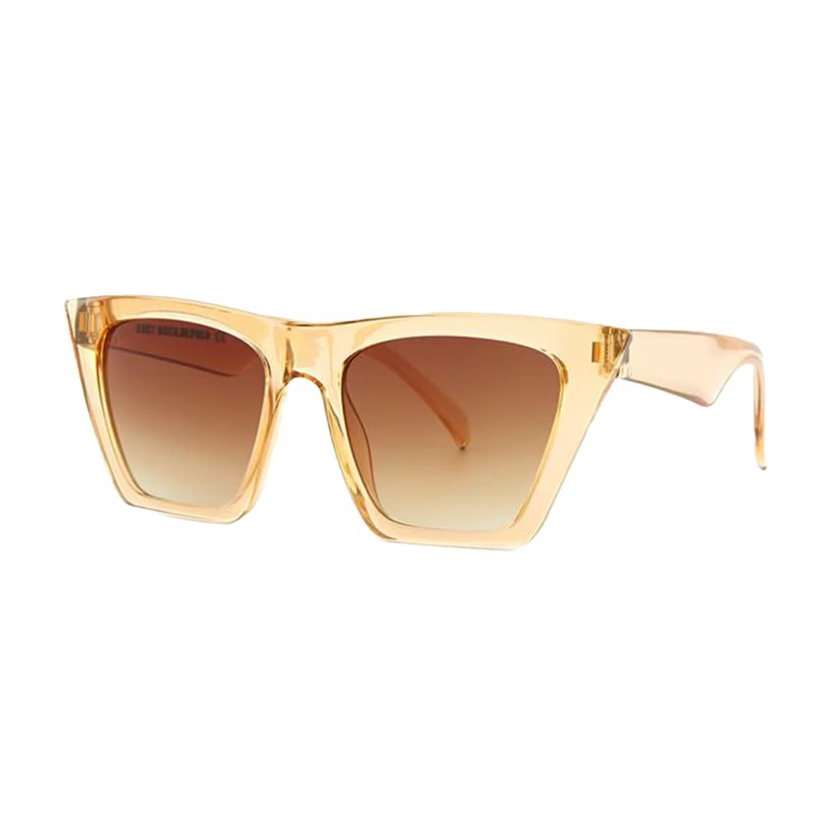 Aqua Di Polo 1987 Kadın Krem Bıg Cat Eye Güneş Gözlük APSS021101