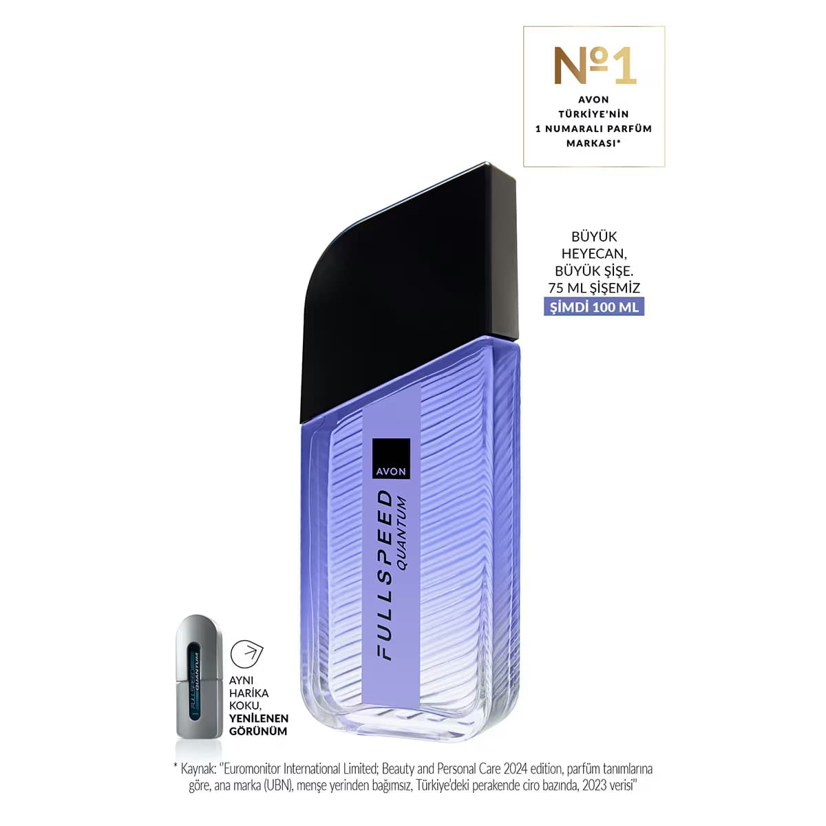 Avon Full Speed Quantum Erkek Parfüm Edt 100 ml