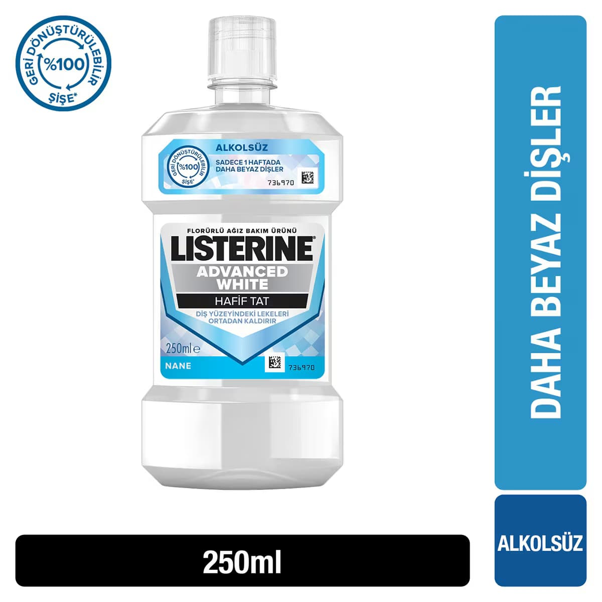 Listerine Advanced Whitening Ağız Suyu 250 ml