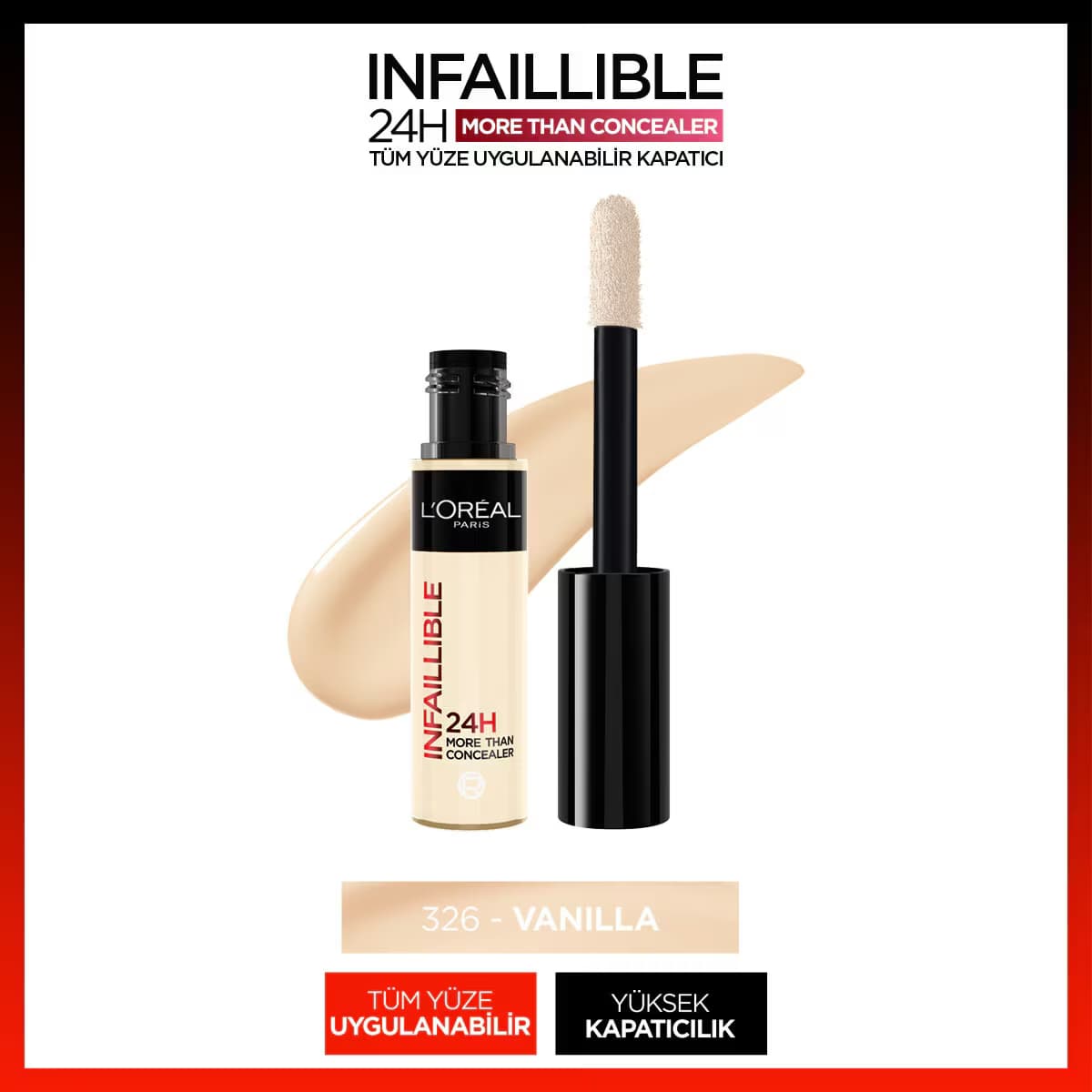 L'Oreal Paris Infaillible 24H Kapatıcı 326 Vanilla