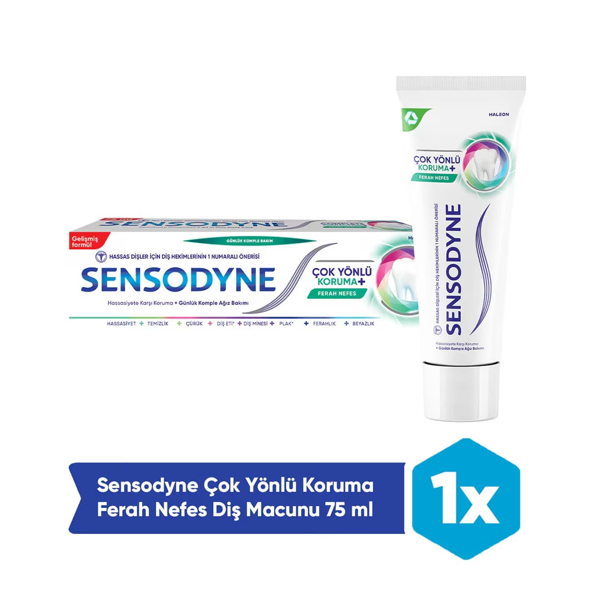 Sensodyne Diş Macunu Çok Yönlü Koruyucu ve Ferah Nefes 75 ml