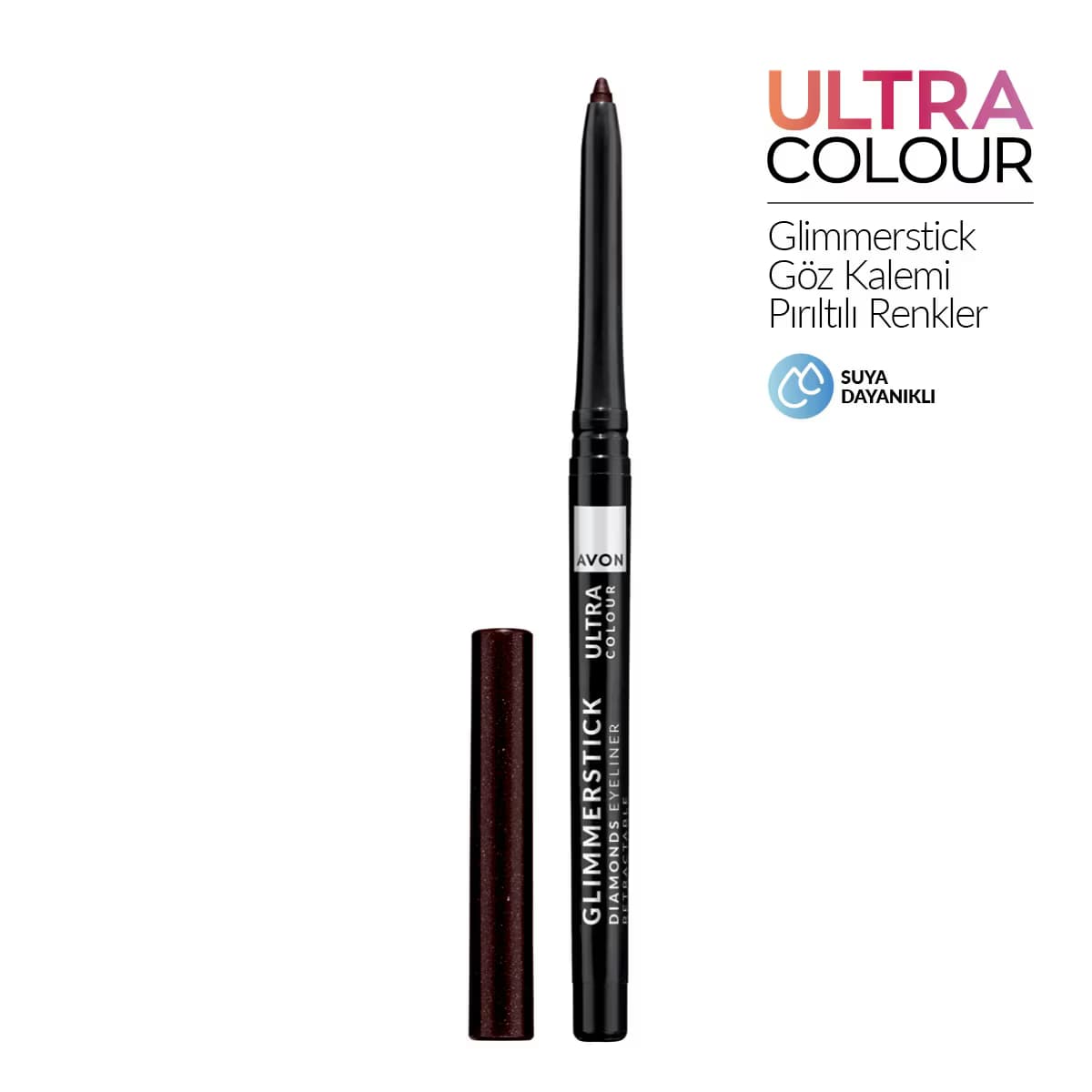 Avon Glimmerstick Asansör Göz Kalemi Brown Sugar