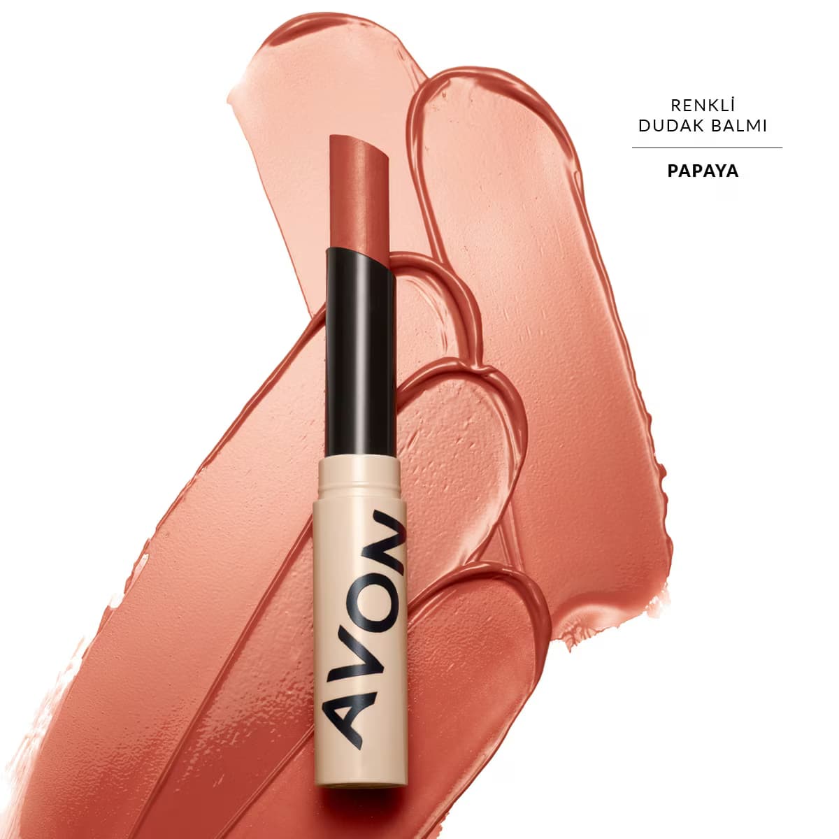 Avon Tinted Dudak Balmı Papaya