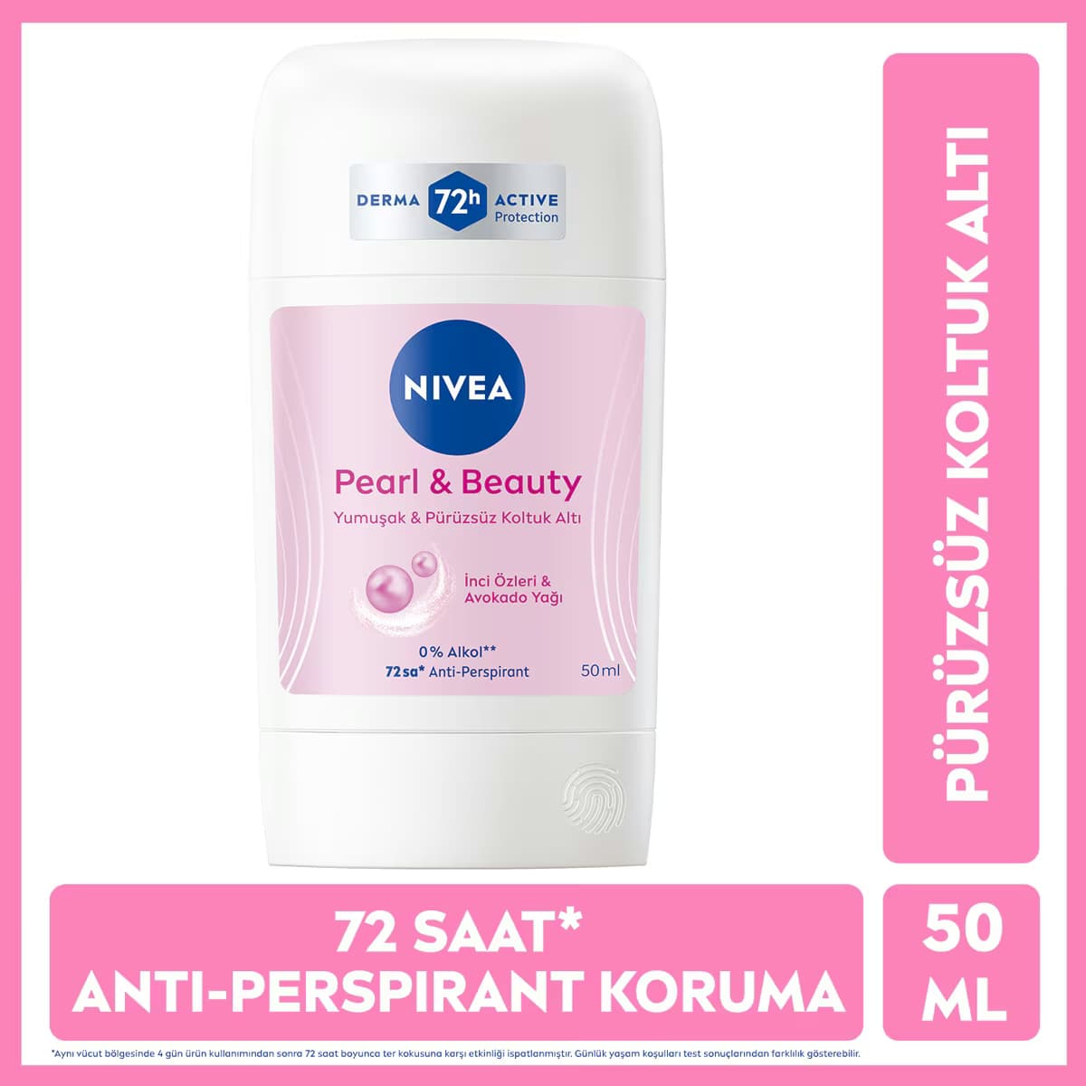 Nivea Kadın Stick Deodorant Pearl&Beauty 50 ml