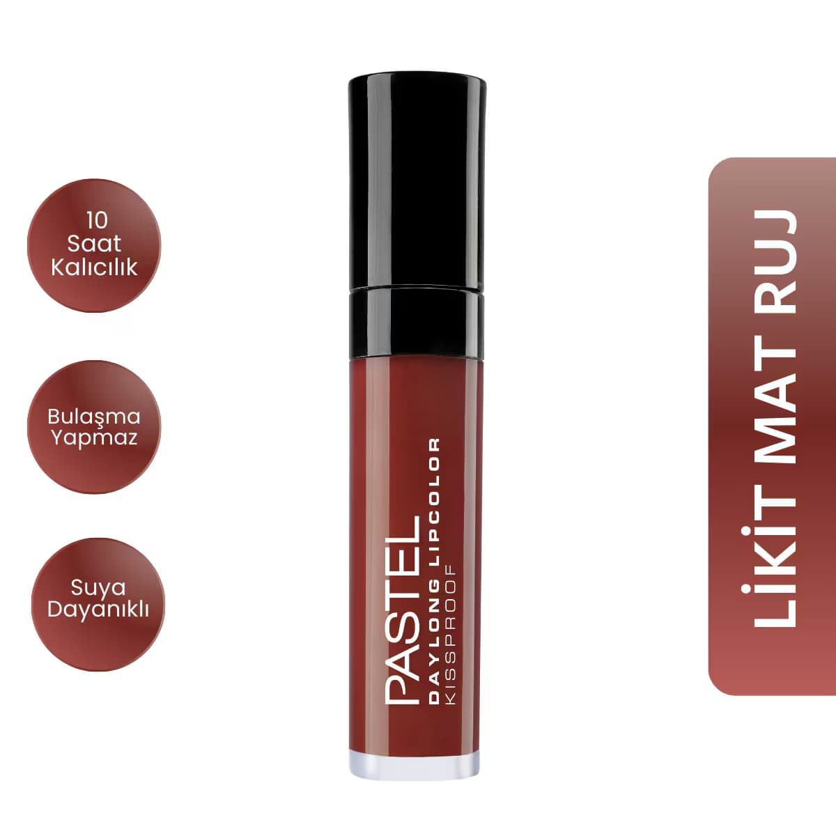 Pastel Daylong Lipcolor Kissproof Likit Mat Ruj 37