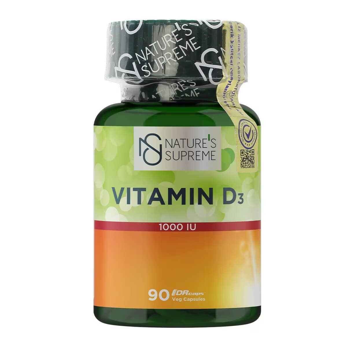 Nature's Supreme Vitamin D3 90 Kapsül