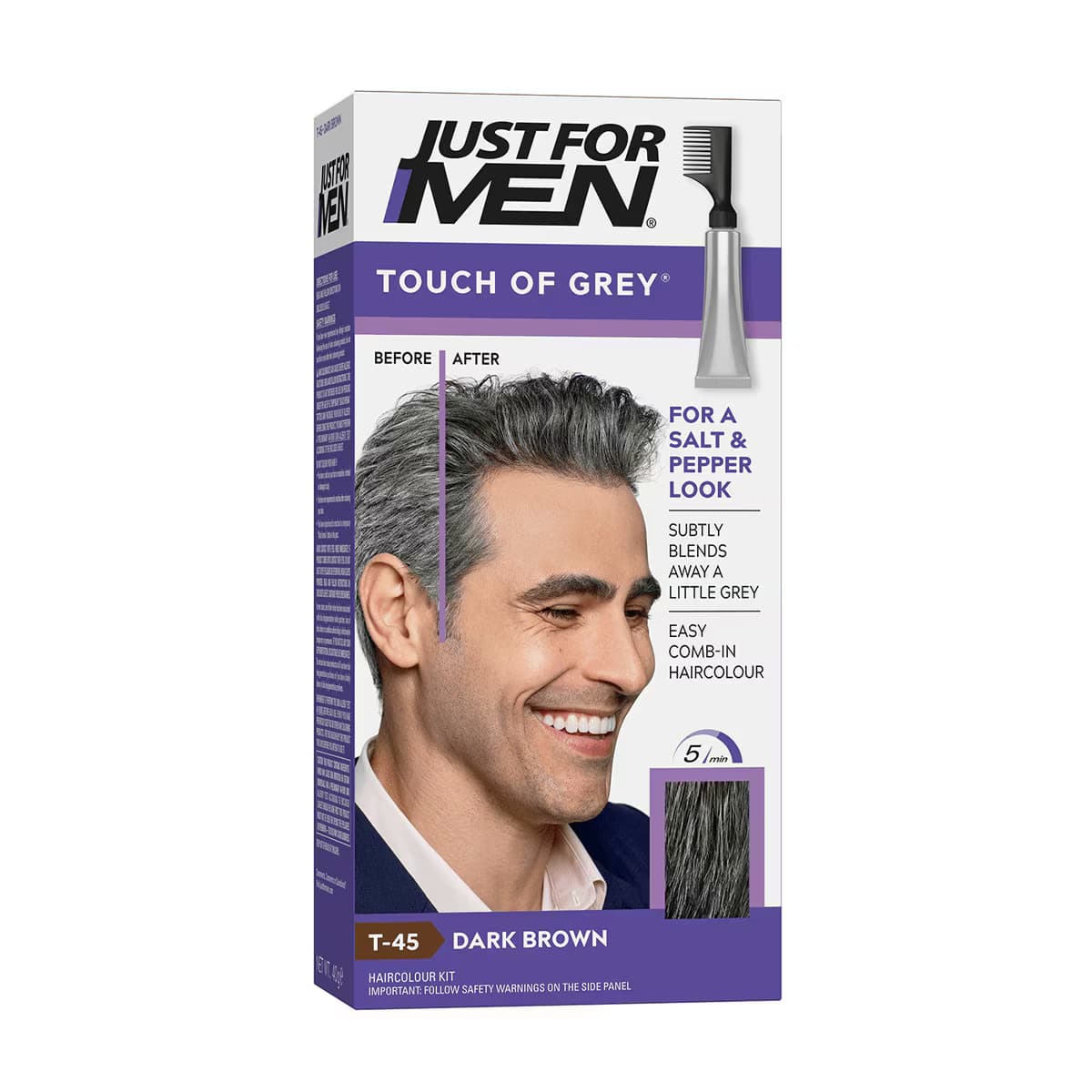 Just For Men Touch Of grey Saç Boyası Koyu Kahverengi