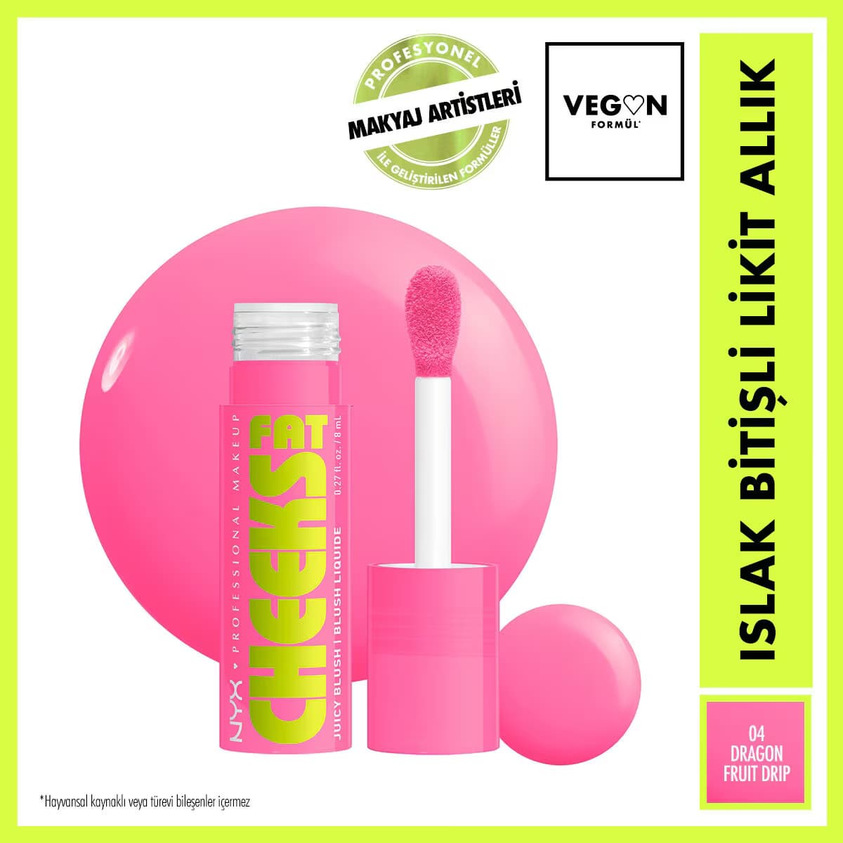 Nyx Professional Makeup Fat Cheeks Allık Dragon Fruit Drip