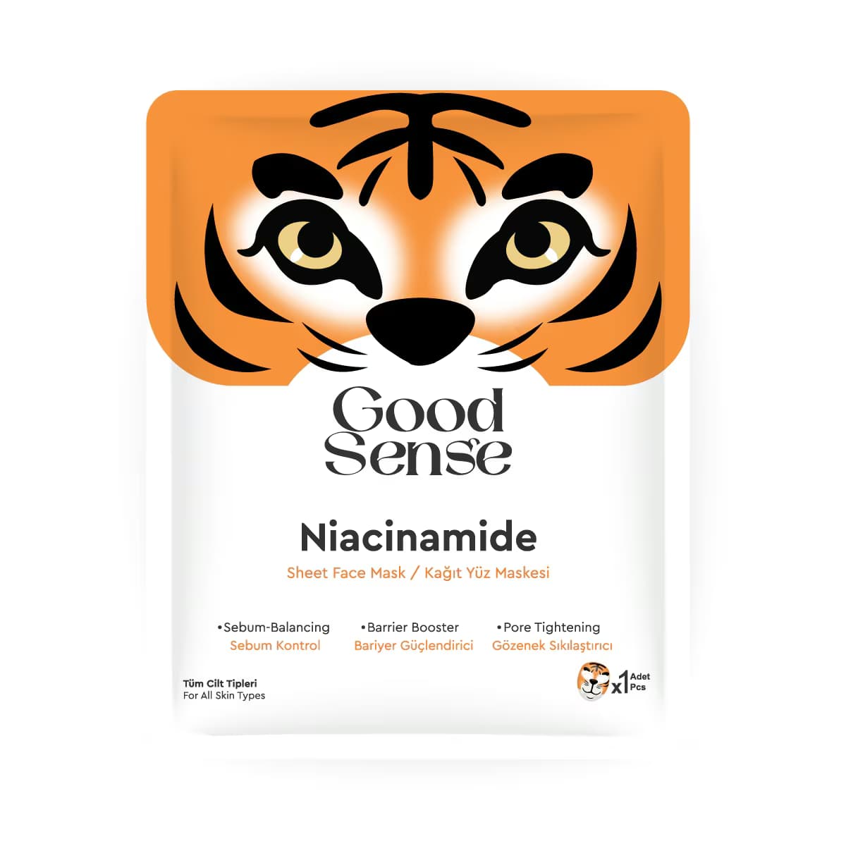 Good Sense Tiger Niacinamide Kağıt Yüz Maskesi