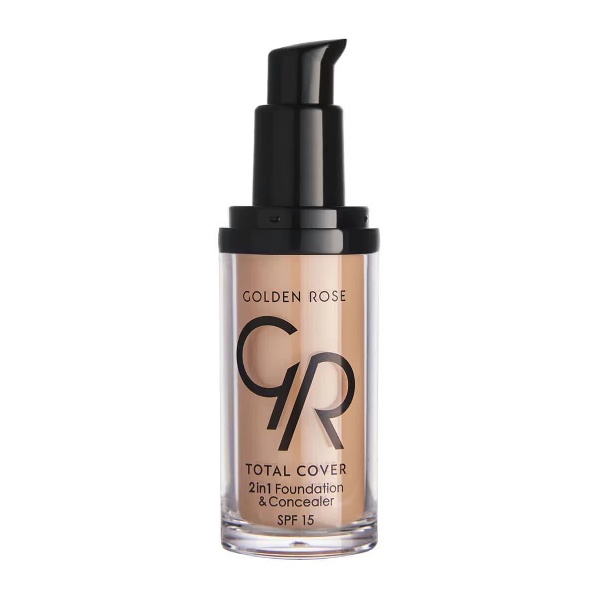Golden Rose Total Cover 2in1 Fondöten ve Kapatıcı No: 07