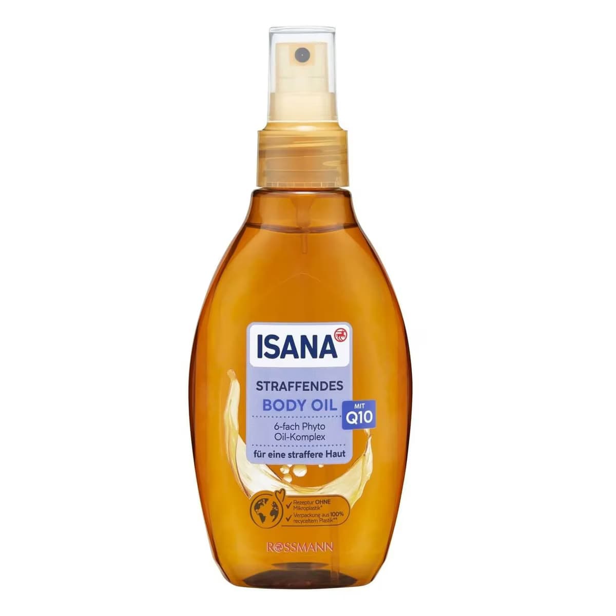 Isana Vücut Bakım Yağı Spreyi Q10 & 6 Kat Etkili Bitkisel Yağ Kompleksi 150 ml