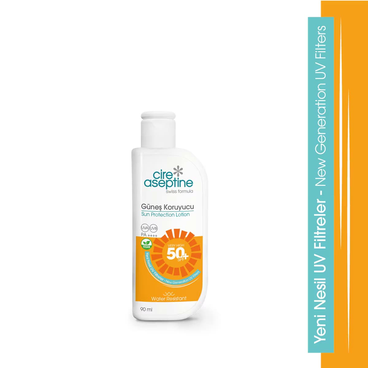 Cire Aseptine Güneş Koruyucu Krem 50 SPF 90 ml