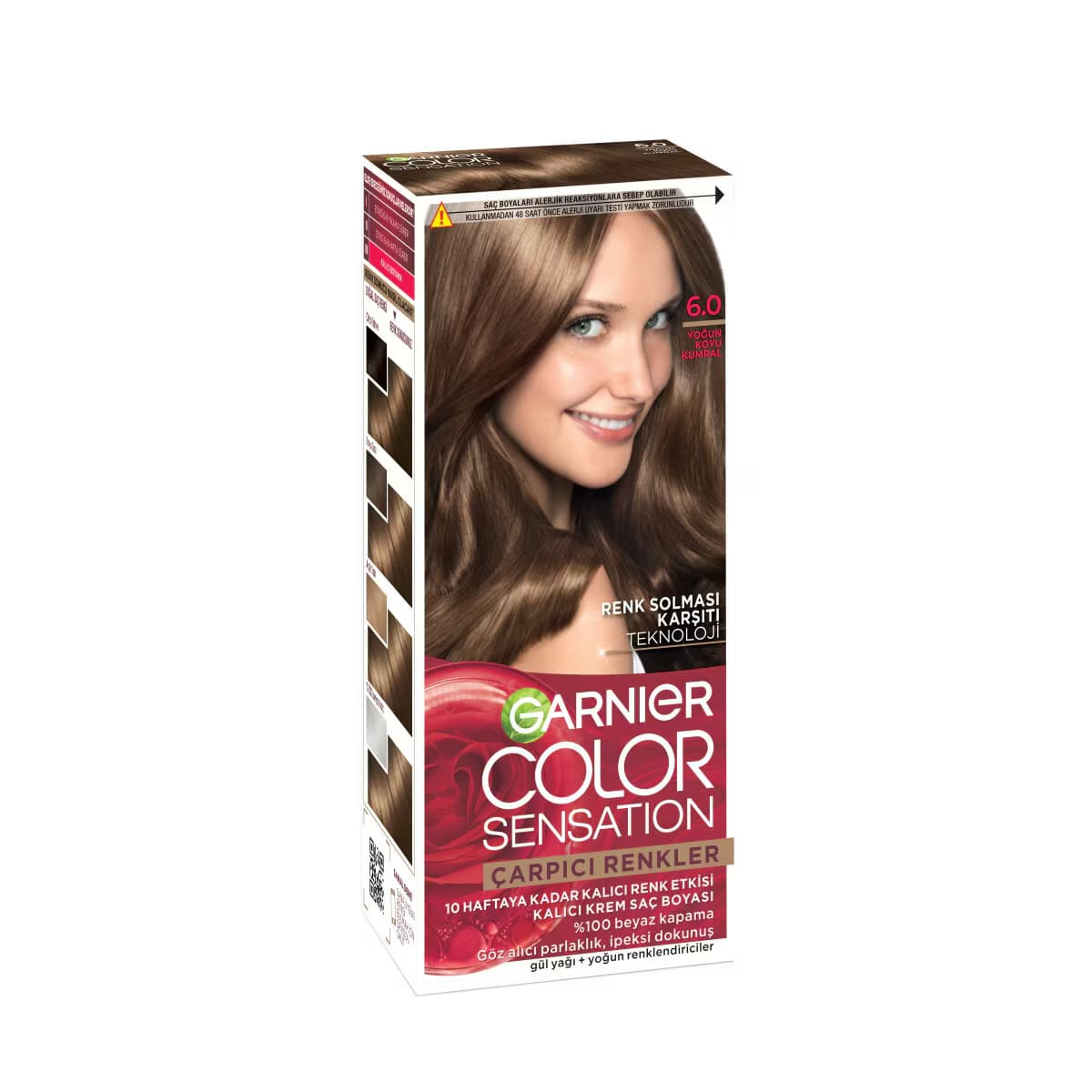 Garnier Çarpıcı Renkler Saç Boyası Yoğun Koyu Kumral No: 6,0