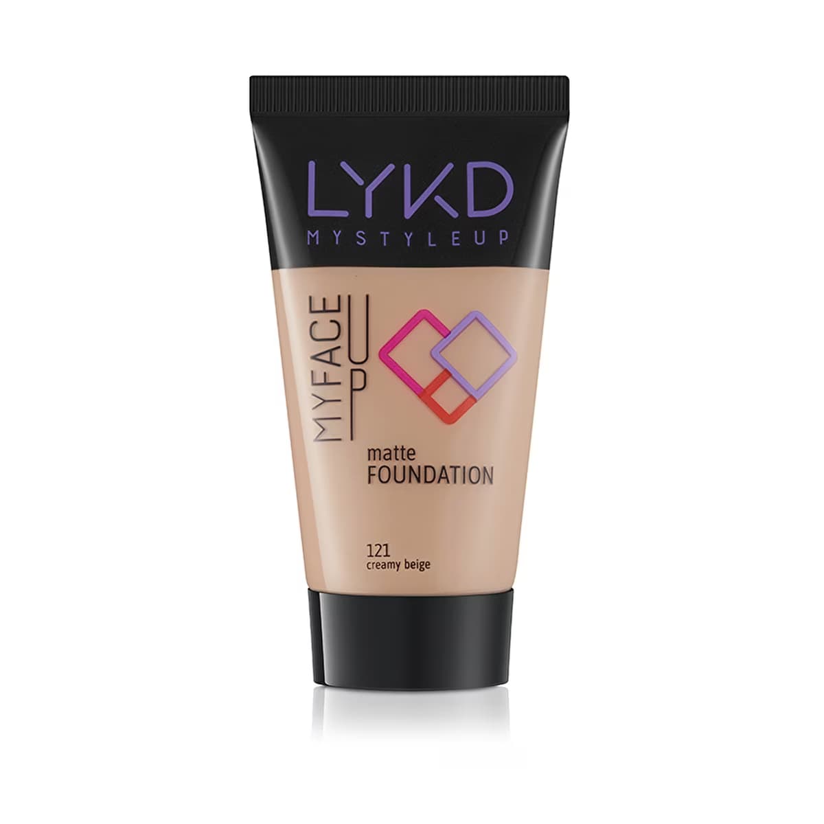LYKD Mat Fondöten 121 Creamy Beige - Gratis