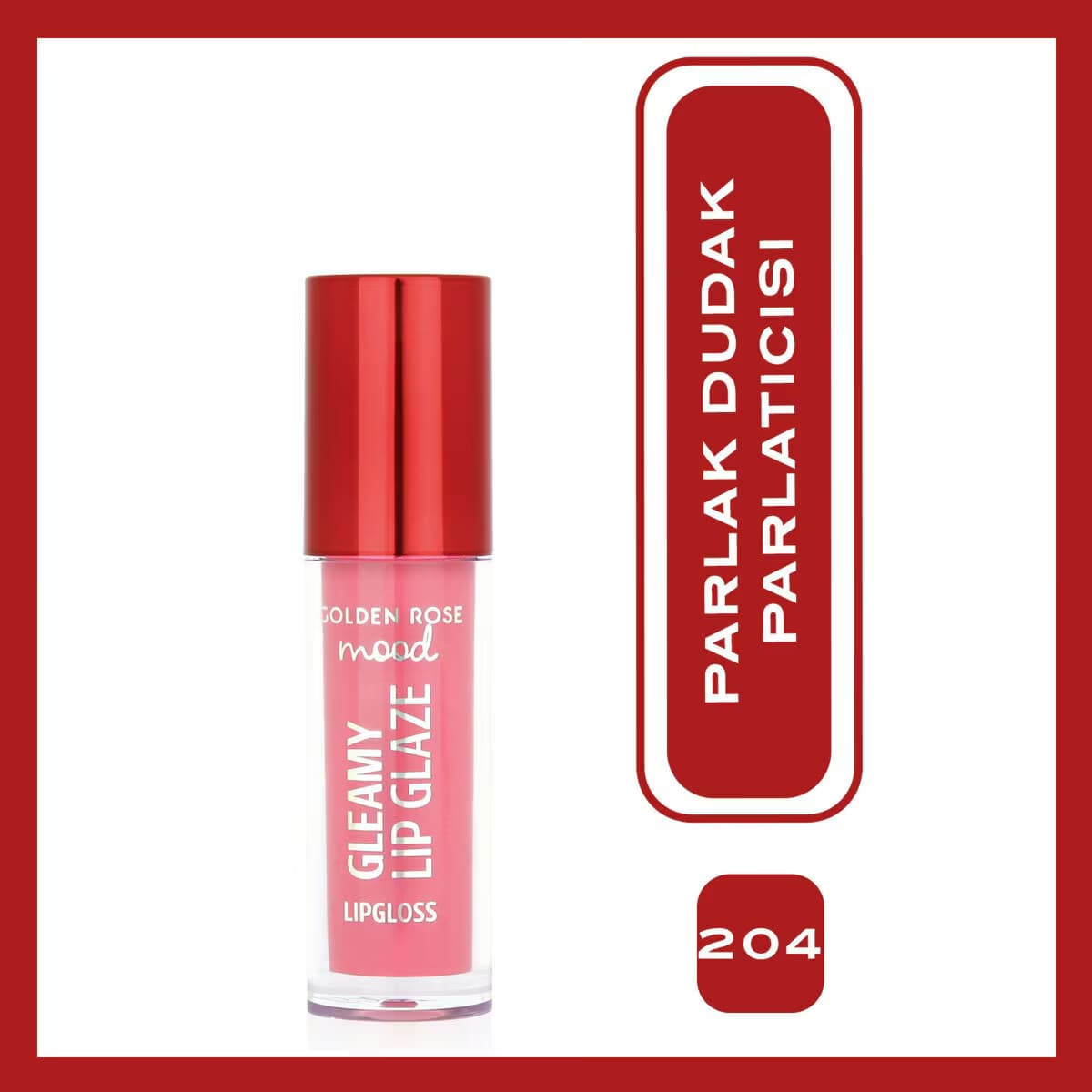 Golden Rose Mood Gleamy Dudak Parlatıcısı No: 204 Baby Pink