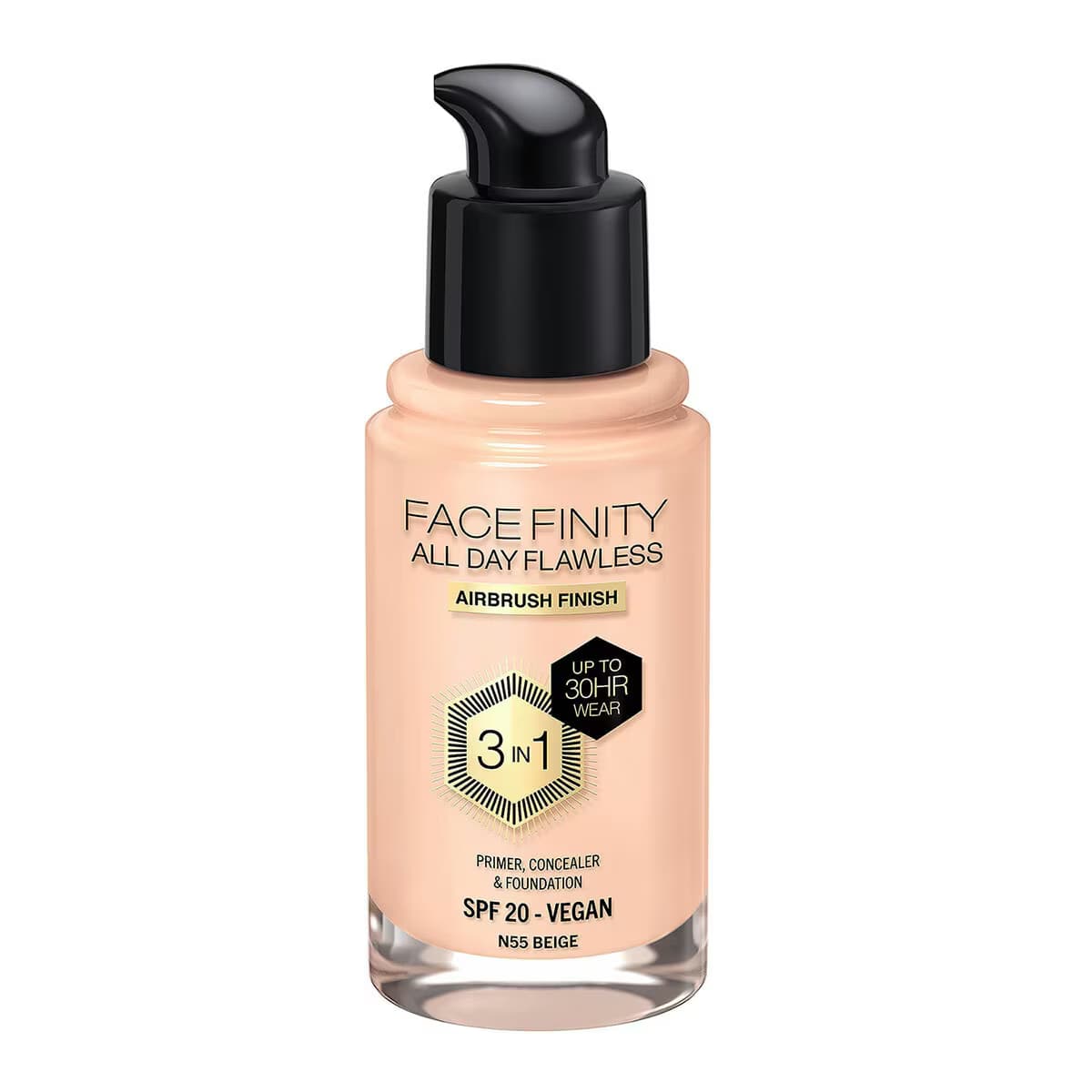 Max Factor Facefinity 3'ü 1 Arada Fondöten No: 55 Bej