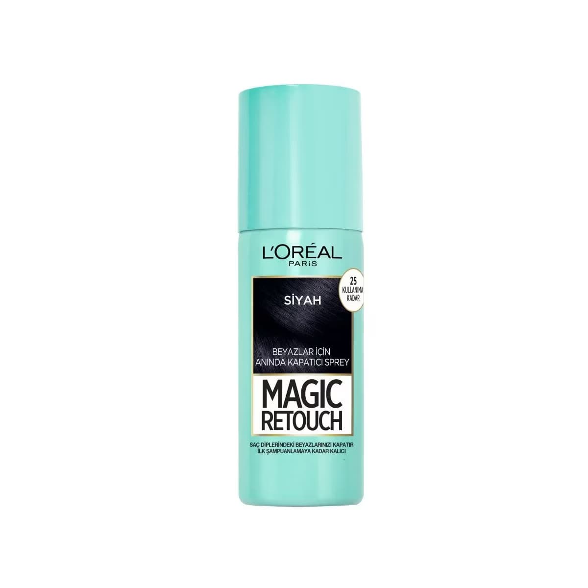 L’Oréal Paris Magıc Retouch Beyaz Dipleri Kapatıcı Sprey 01 Noir 75ml