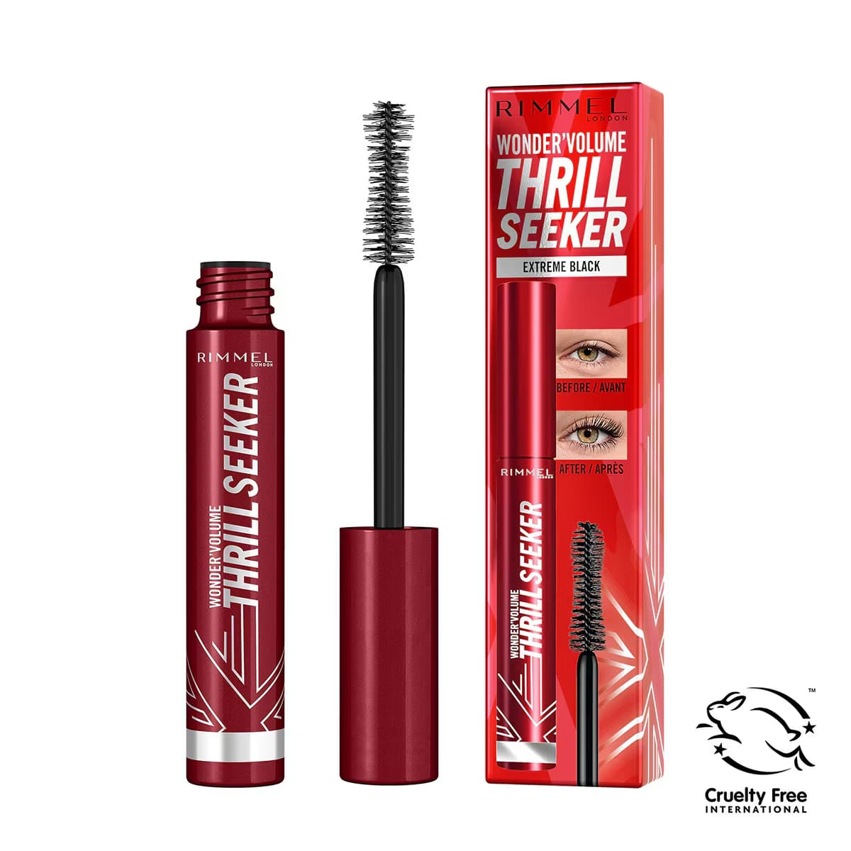 Rimmel London Wonder Volume Thrill Seeker Maskara Extra Black