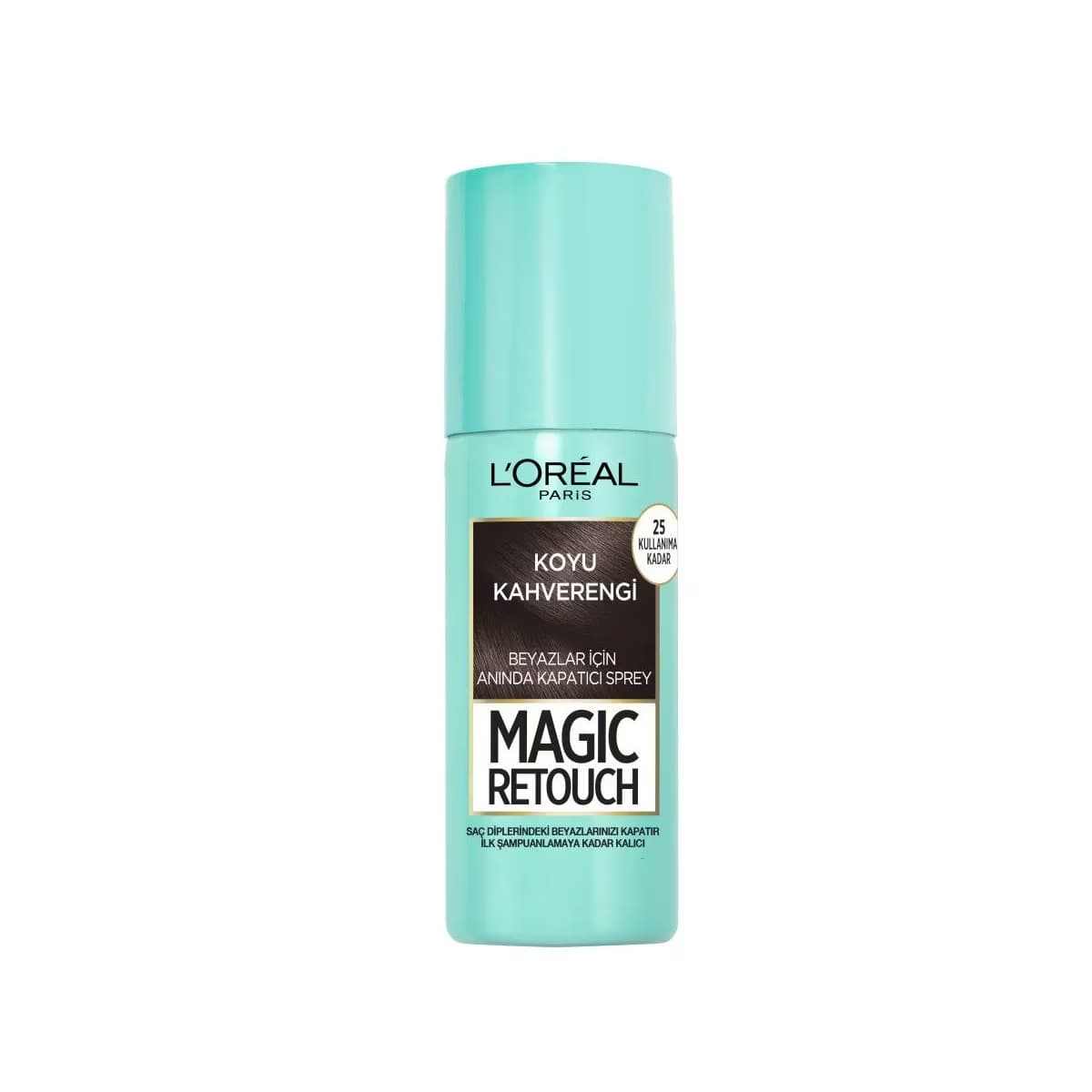 L’Oréal Paris Magıc Retouch Beyaz Dipleri Kapatıcı Sprey 02 Brun 75ml