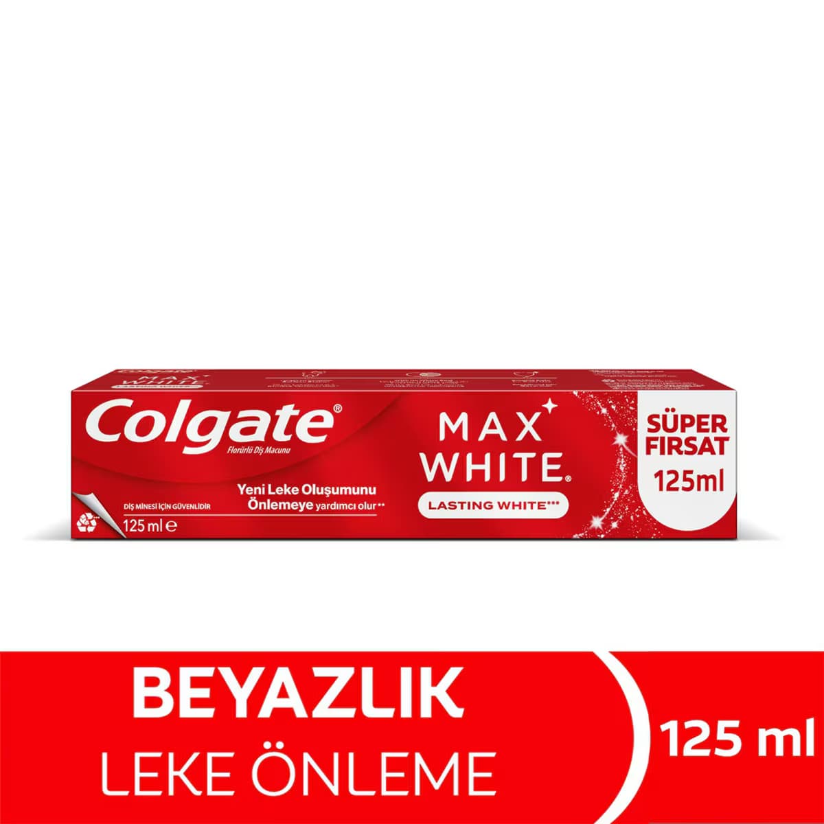 Colgate Max White Kalıcı Beyazlık Diş Macunu 125 ml