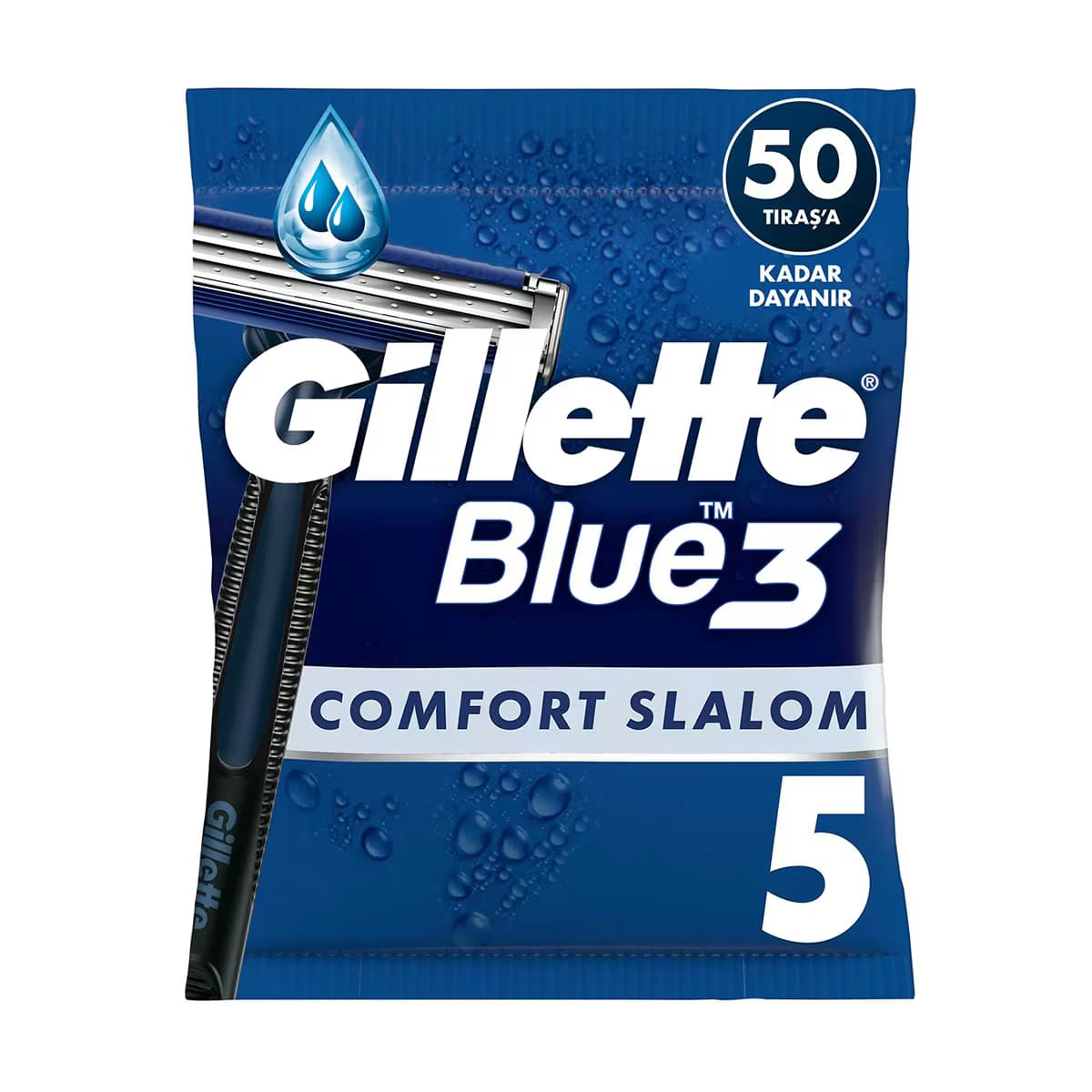 Gillette Blue3 Comfort Slalom 5'li
