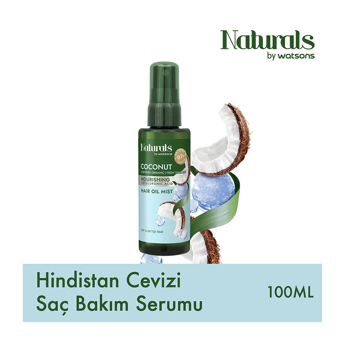 Naturals By Watsons Coconut Saç Serumu 100 ml