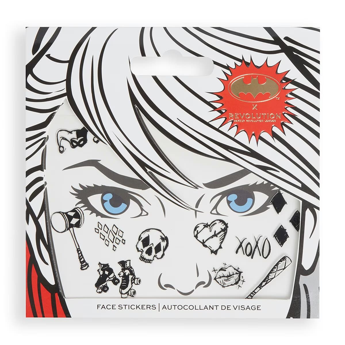 Revolution x DC Harley Charm Yüz Stickerı
