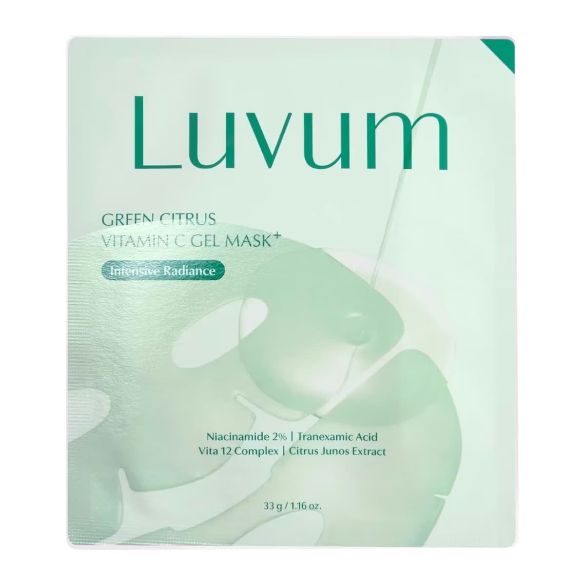 Luvum Green Citrus Vitamin C Şeffaflaşan Jel Maske