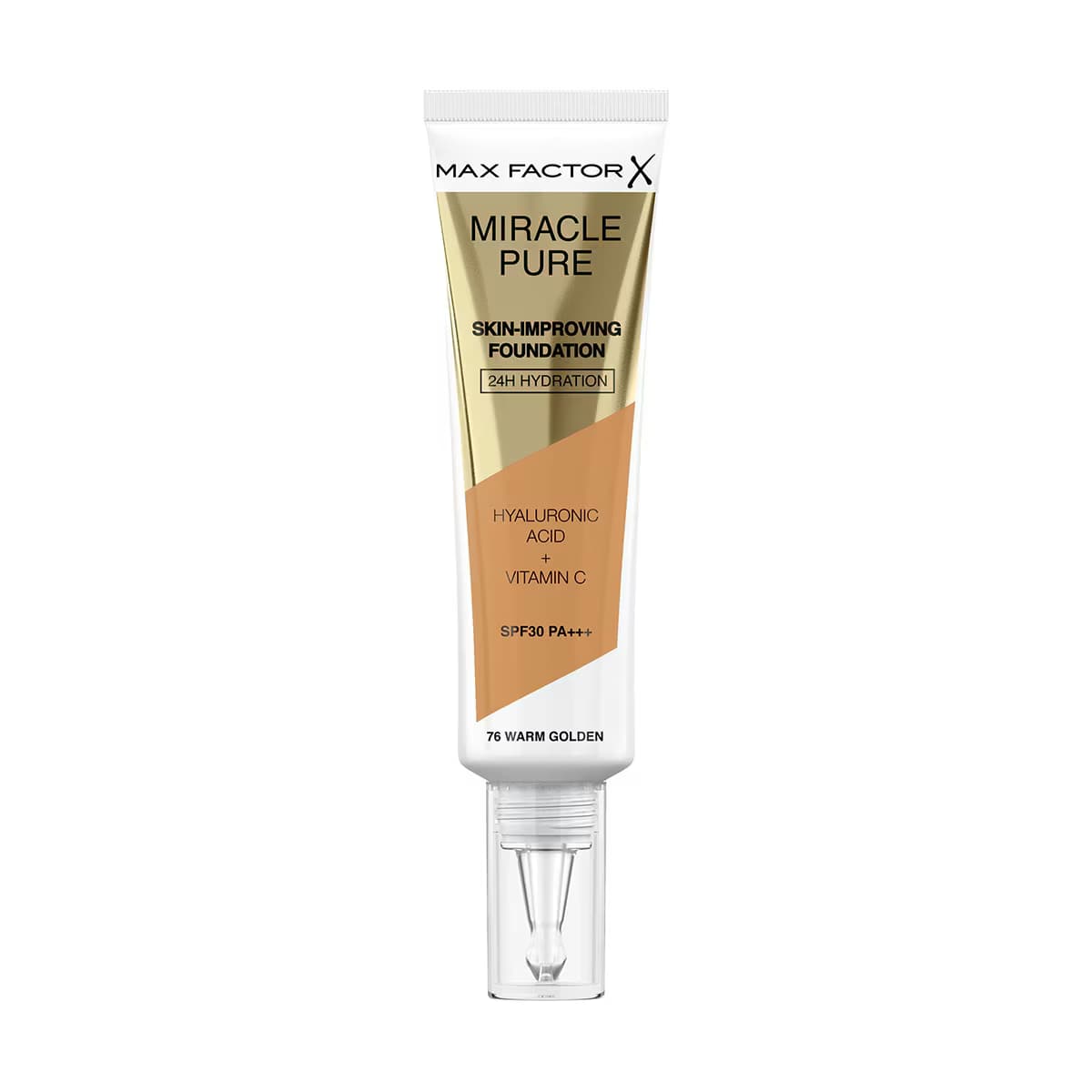 Max Factor Miracle Pure Fondöten Warm Golden 76